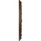 Ekena Millwork Milan Ceiling Medallion (Fits Canopies up to 4 5/8"), 24 1/2"OD x 3 1/2"ID x 1"P, Root Beer Crackle CM24MIRBC - alternate 4